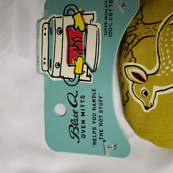 ❤️3/$30 Blue Q  Baby Animals oven mitt - Picture 6 of 9
